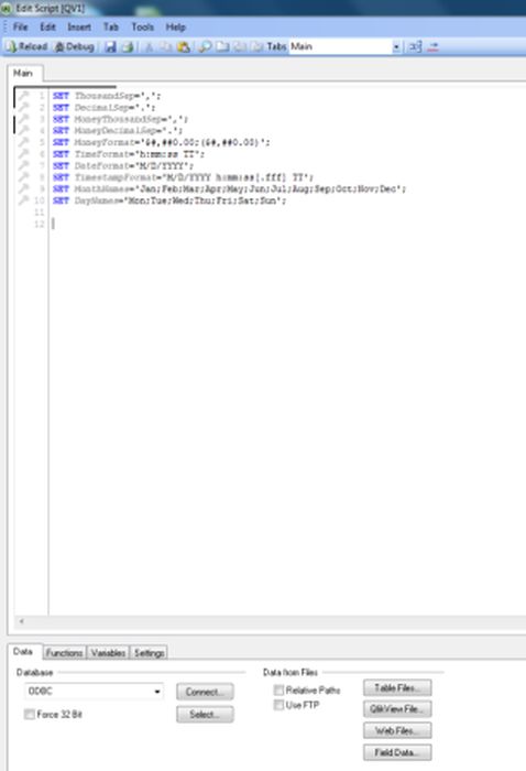 Window of edit script